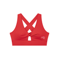 Women's Twist Front V-Neck Sports Bra