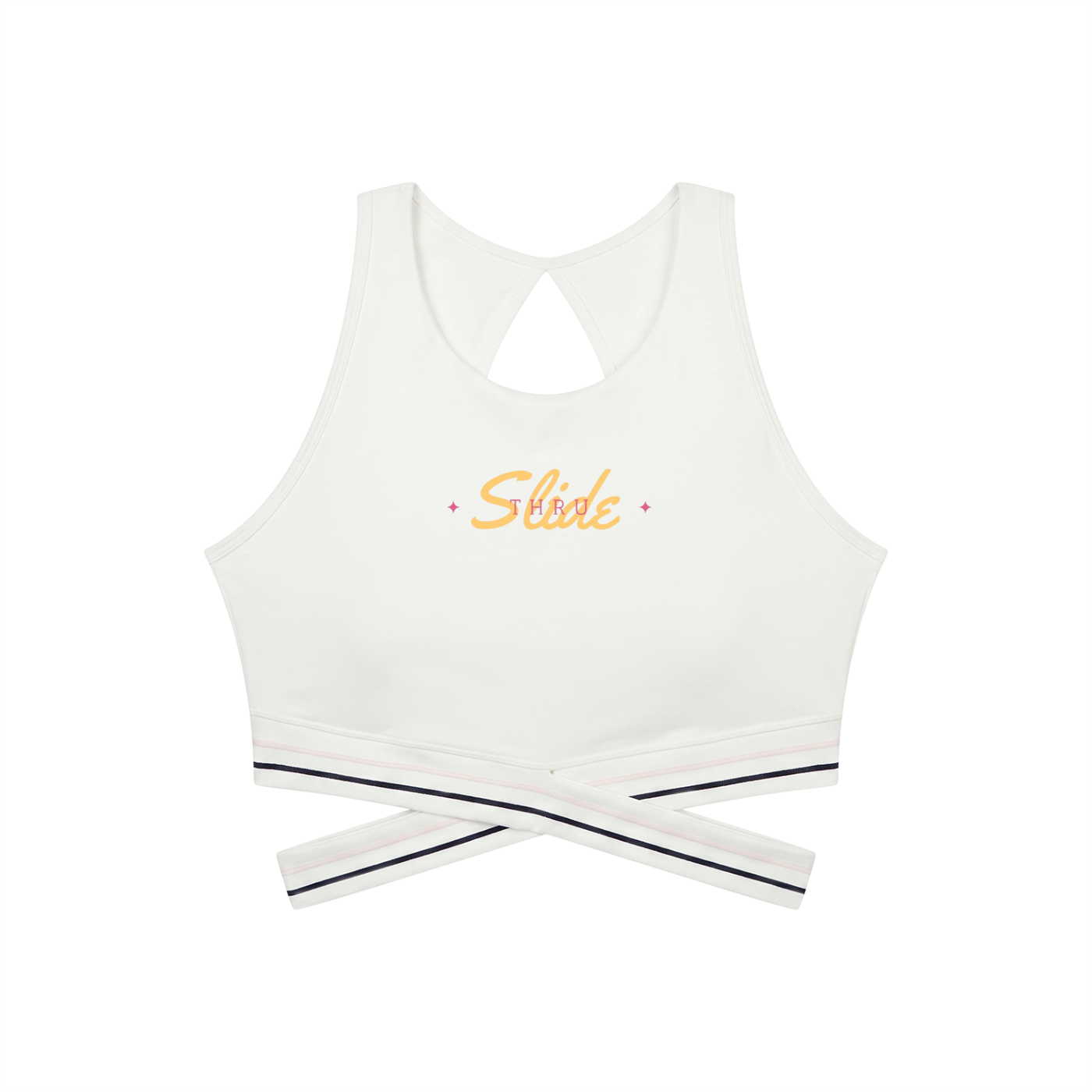 Women’s Criss-Cross Band Sports Bra