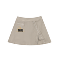 High-Waist Pocketed A-Line Skirt