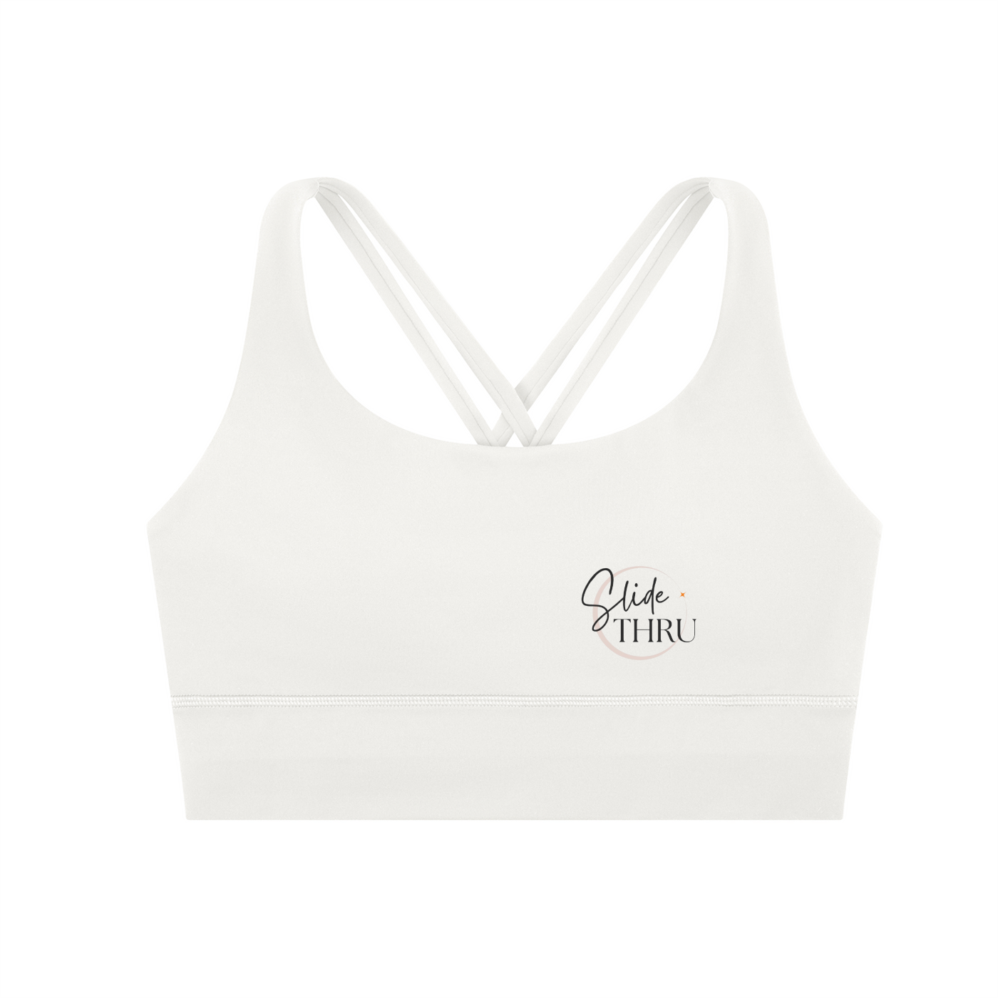 Strappy Criss-Cross Sports Bra