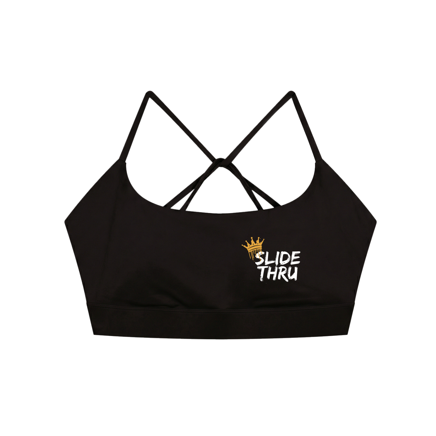 Strappy Criss Cross Yoga Sports Bra