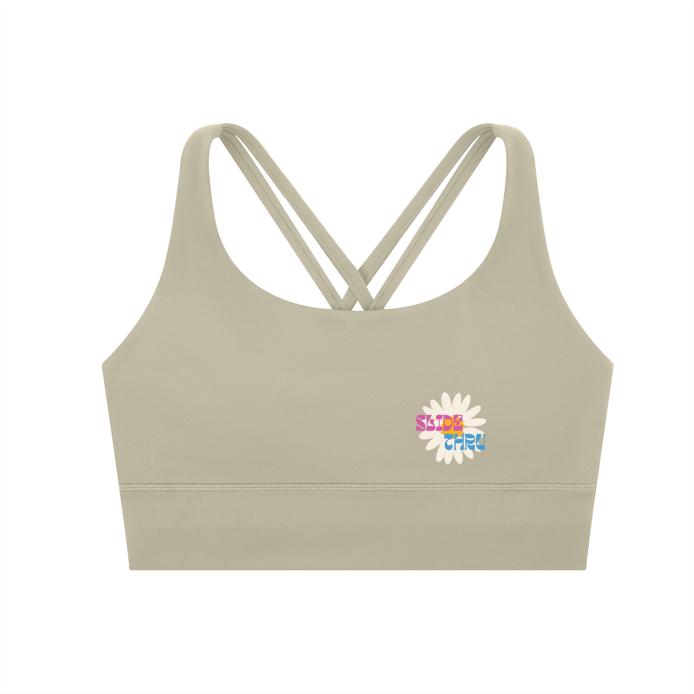 Strappy Criss-Cross Sports Bra
