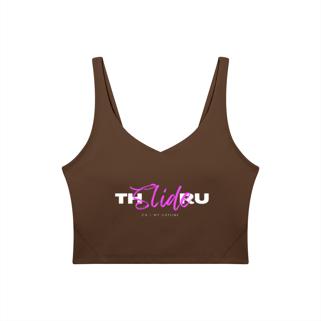 Women's V-Neck Yoga Sports Bra