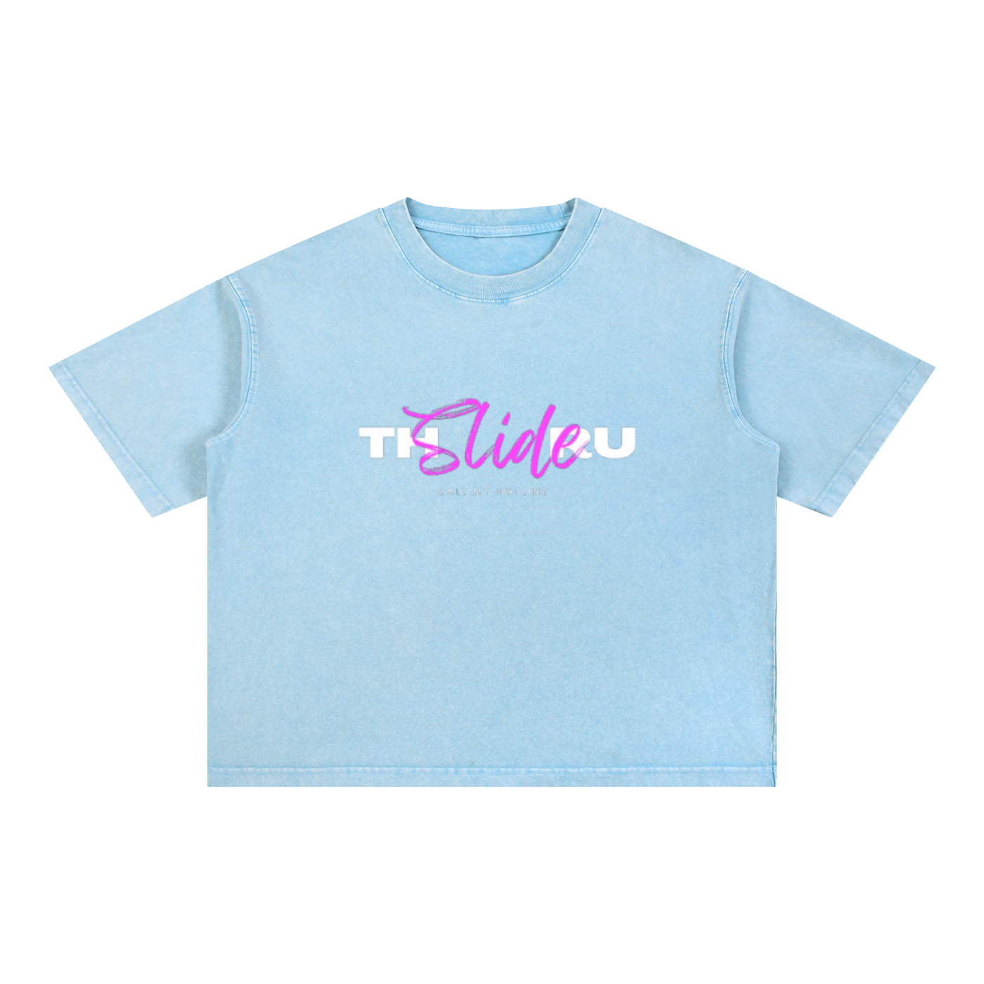 Mineral Wash Boxy Cotton T-Shirt