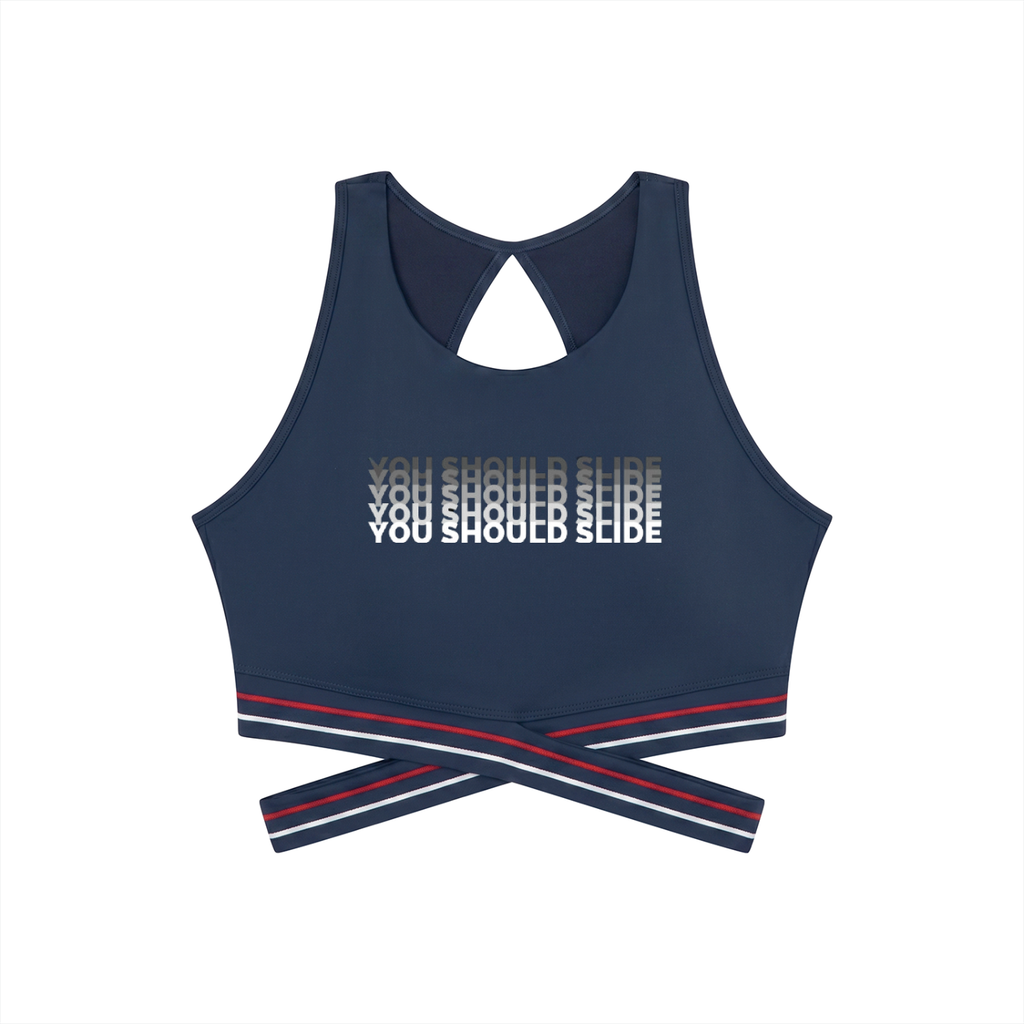 Women’s Criss-Cross Band Sports Bra