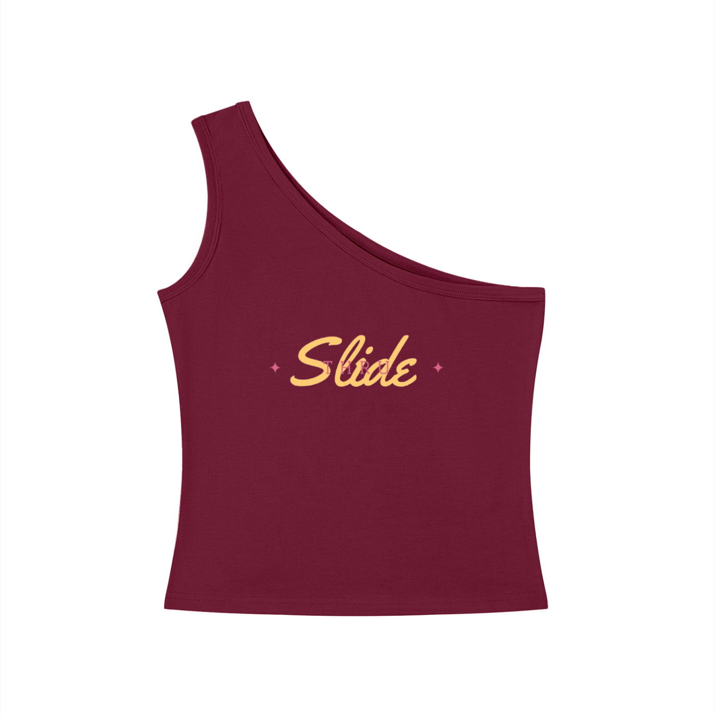 Women's One-Shoulder Crop T-Shirt