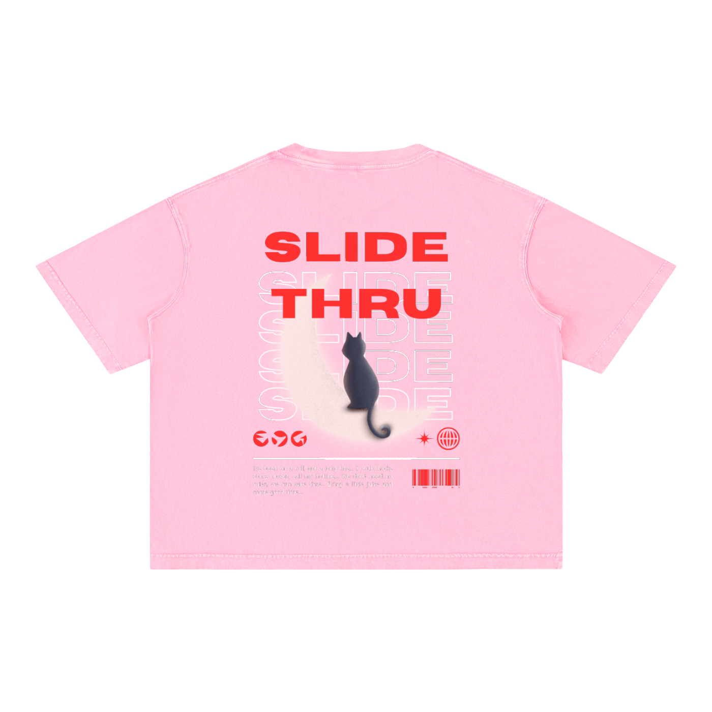 Mineral Wash Boxy Cotton T-Shirt