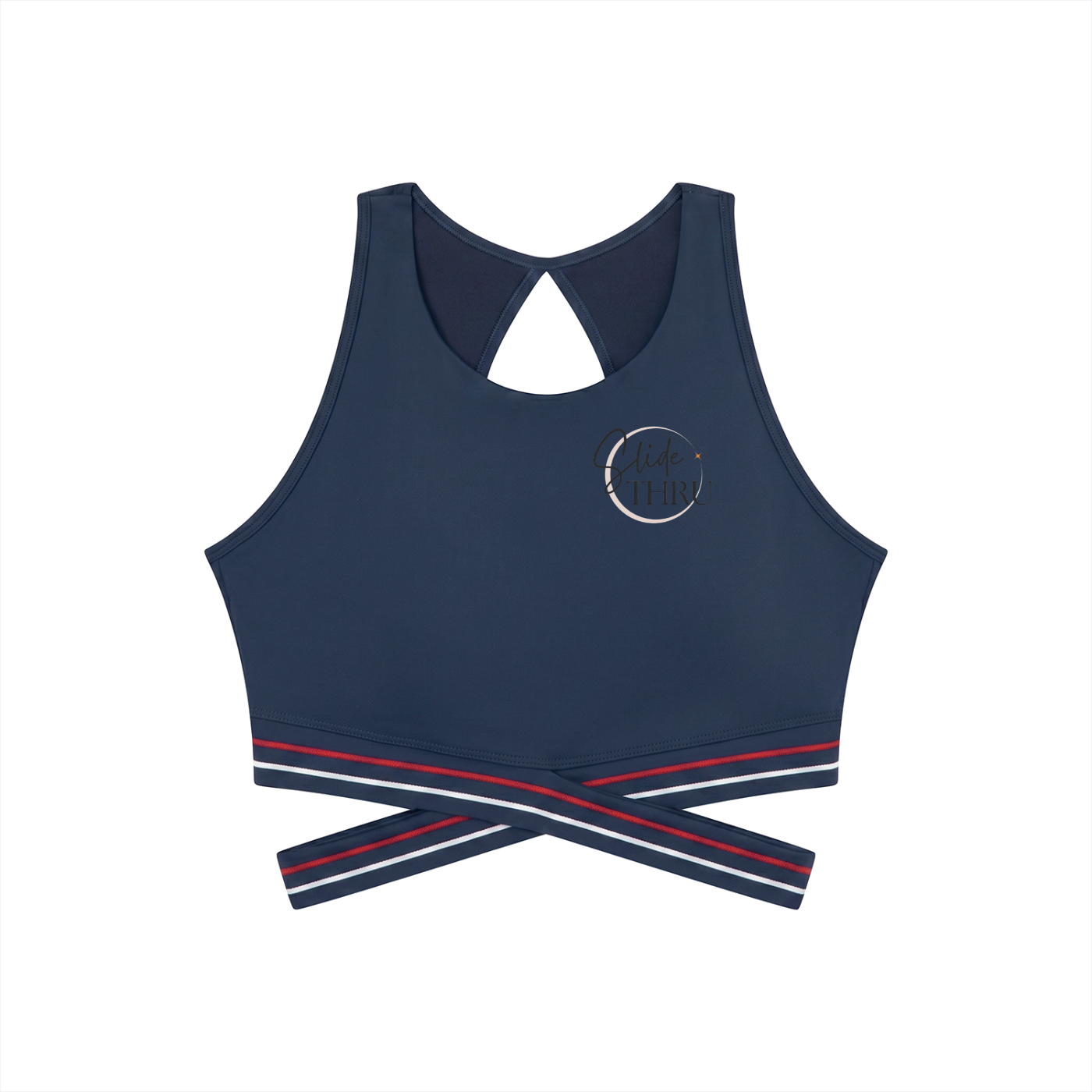 Women’s Criss-Cross Band Sports Bra