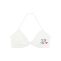 Women’s Ruched Halter-Neck Sports Bra