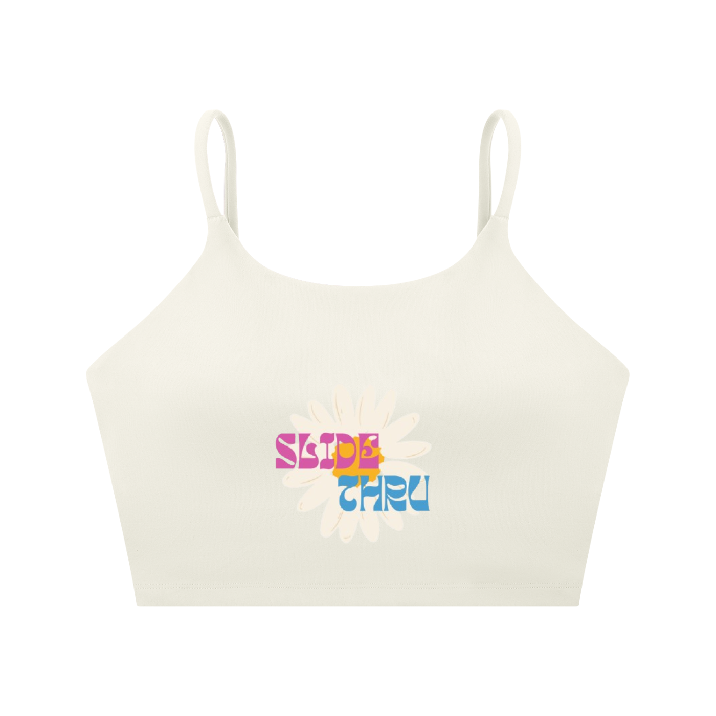 Spaghetti Strap Yoga Sports Bra