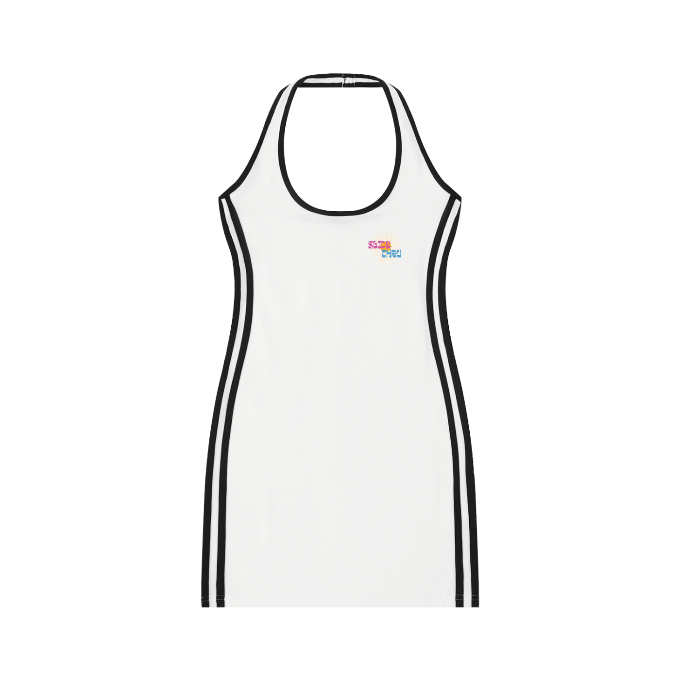 Women's Binding Tight Halter Dress