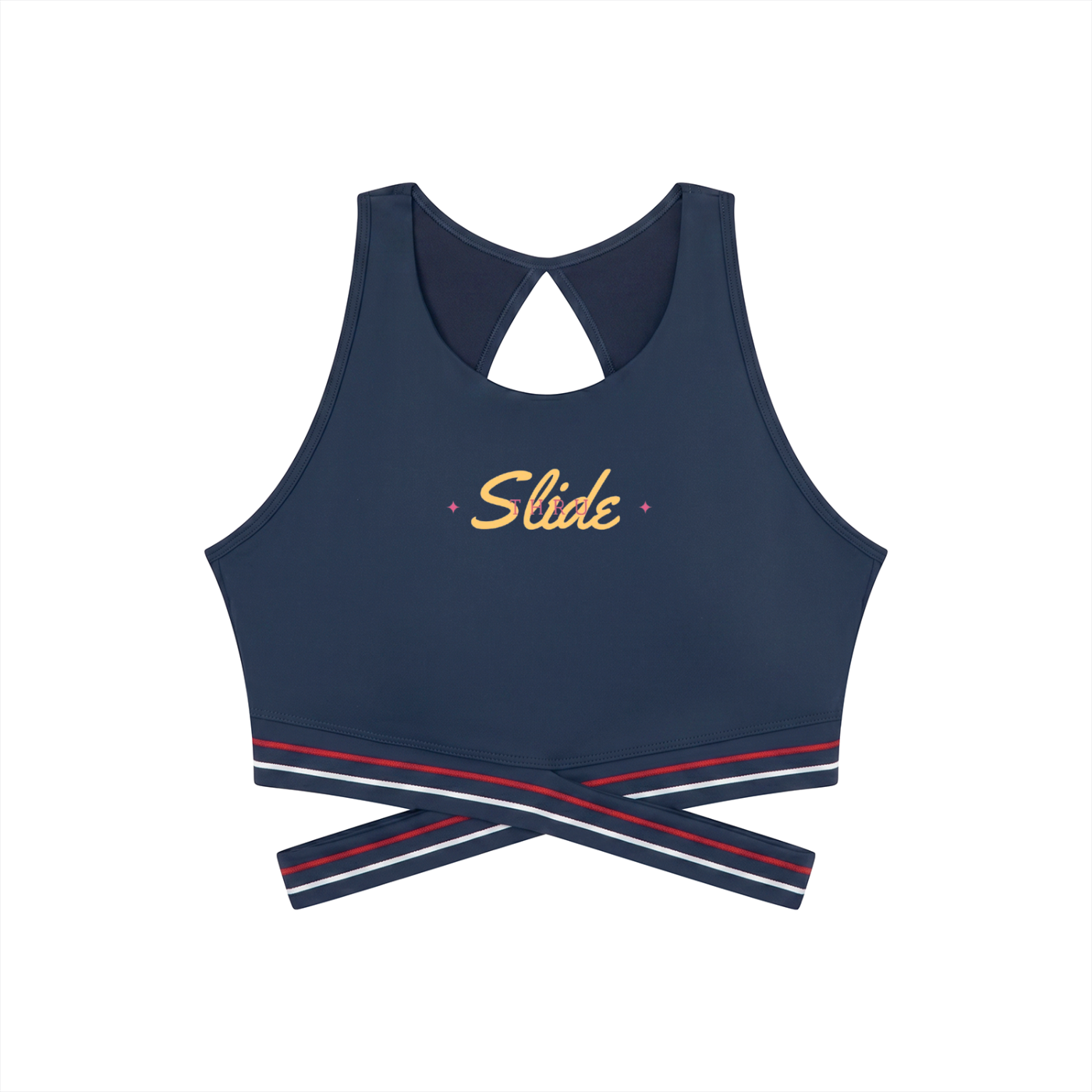 Women’s Criss-Cross Band Sports Bra