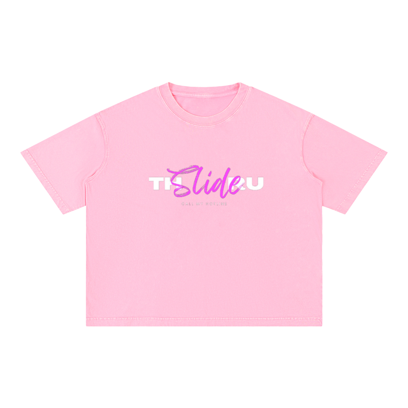 Mineral Wash Boxy Cotton T-Shirt