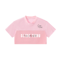 Women’s Cropped Paneled V-Neck Jersey
