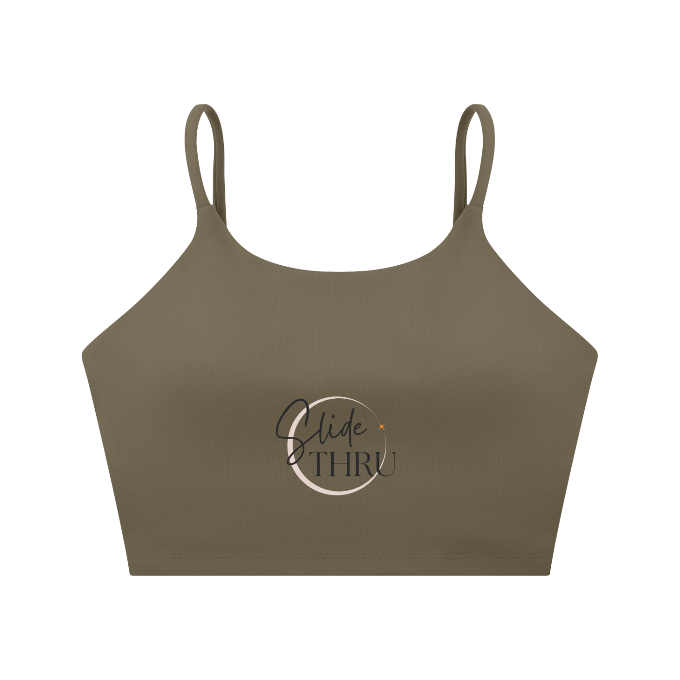 Spaghetti Strap Yoga Sports Bra