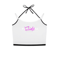 Contrast Binding Halter Tank Top
