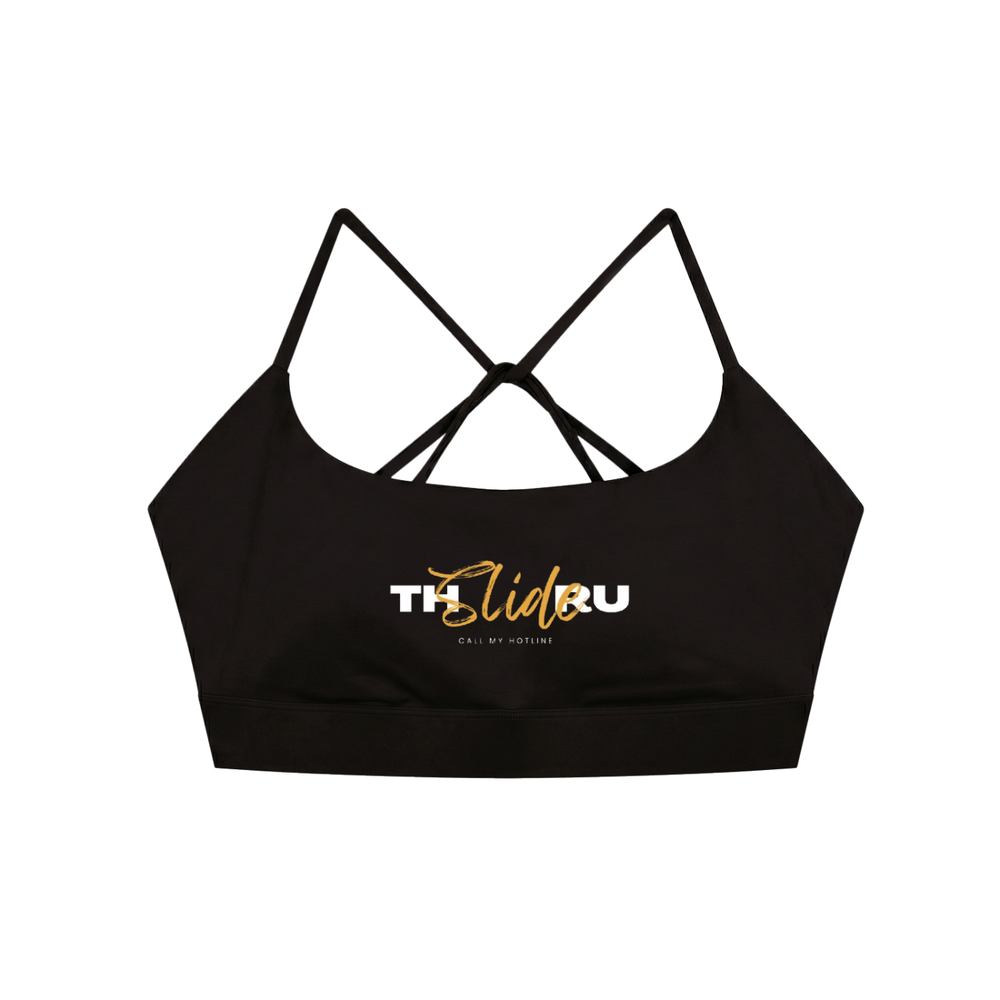 Strappy Criss Cross Yoga Sports Bra