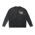 Vintage Washed Hand-Frayed Sweater