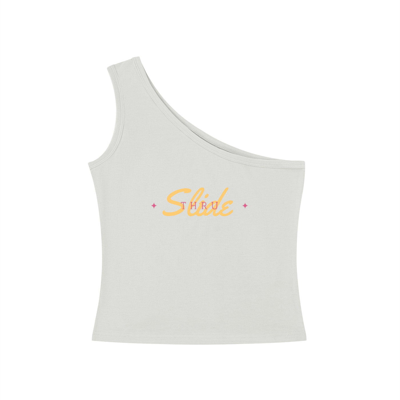 Women's One-Shoulder Crop T-Shirt
