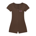 Women's Dual-Function Cape Tie-Waist Romper