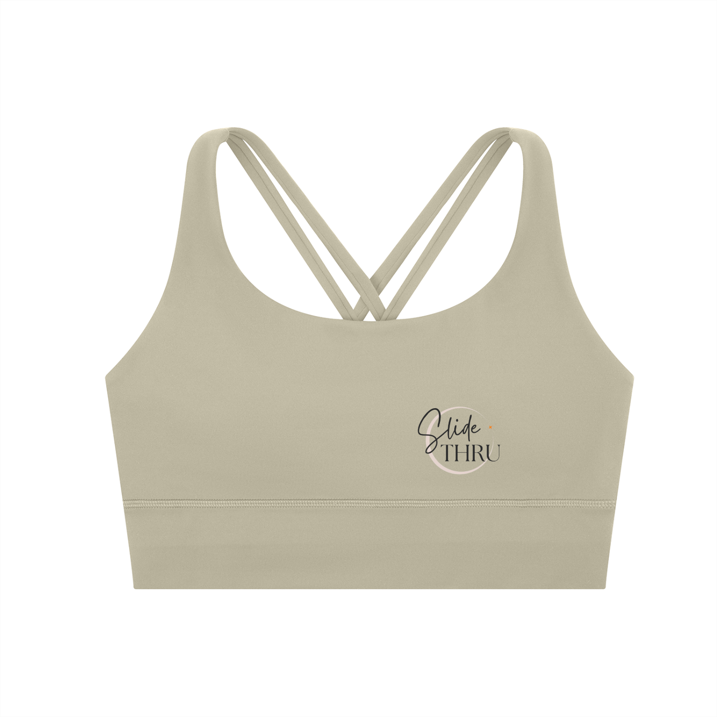 Strappy Criss-Cross Sports Bra