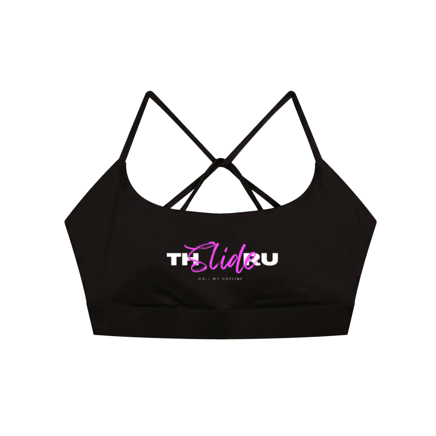 Strappy Criss Cross Yoga Sports Bra