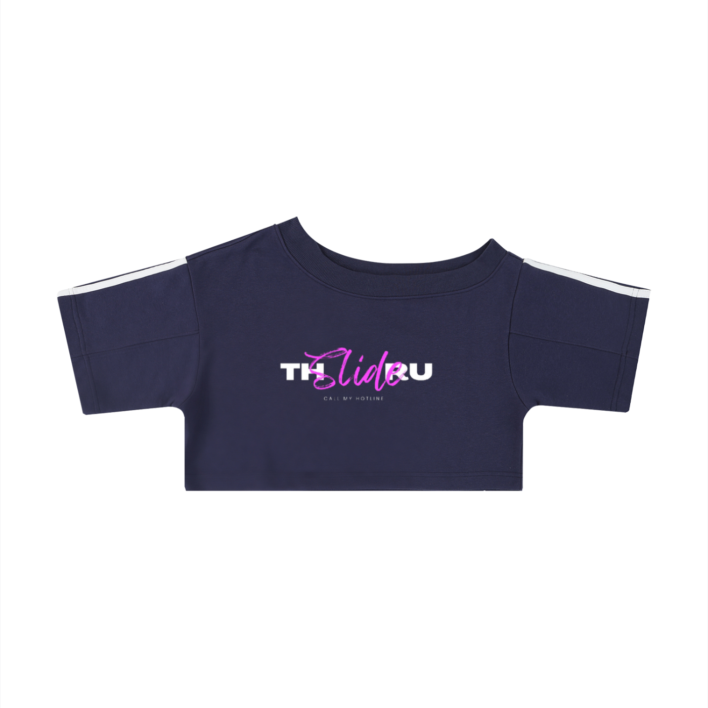 Women's Off-the-Shoulder Crop T-Shirt