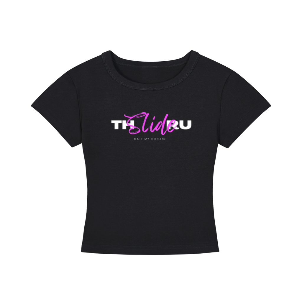 Slide Thru OG - Cropped T-Shirt (Pink)