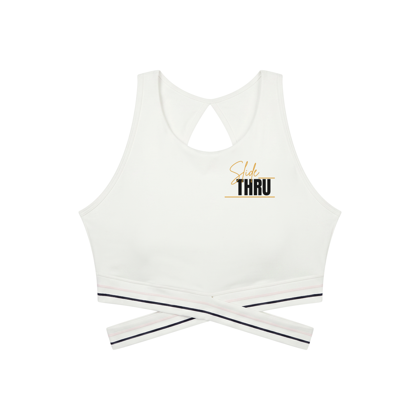 Women’s Criss-Cross Band Sports Bra