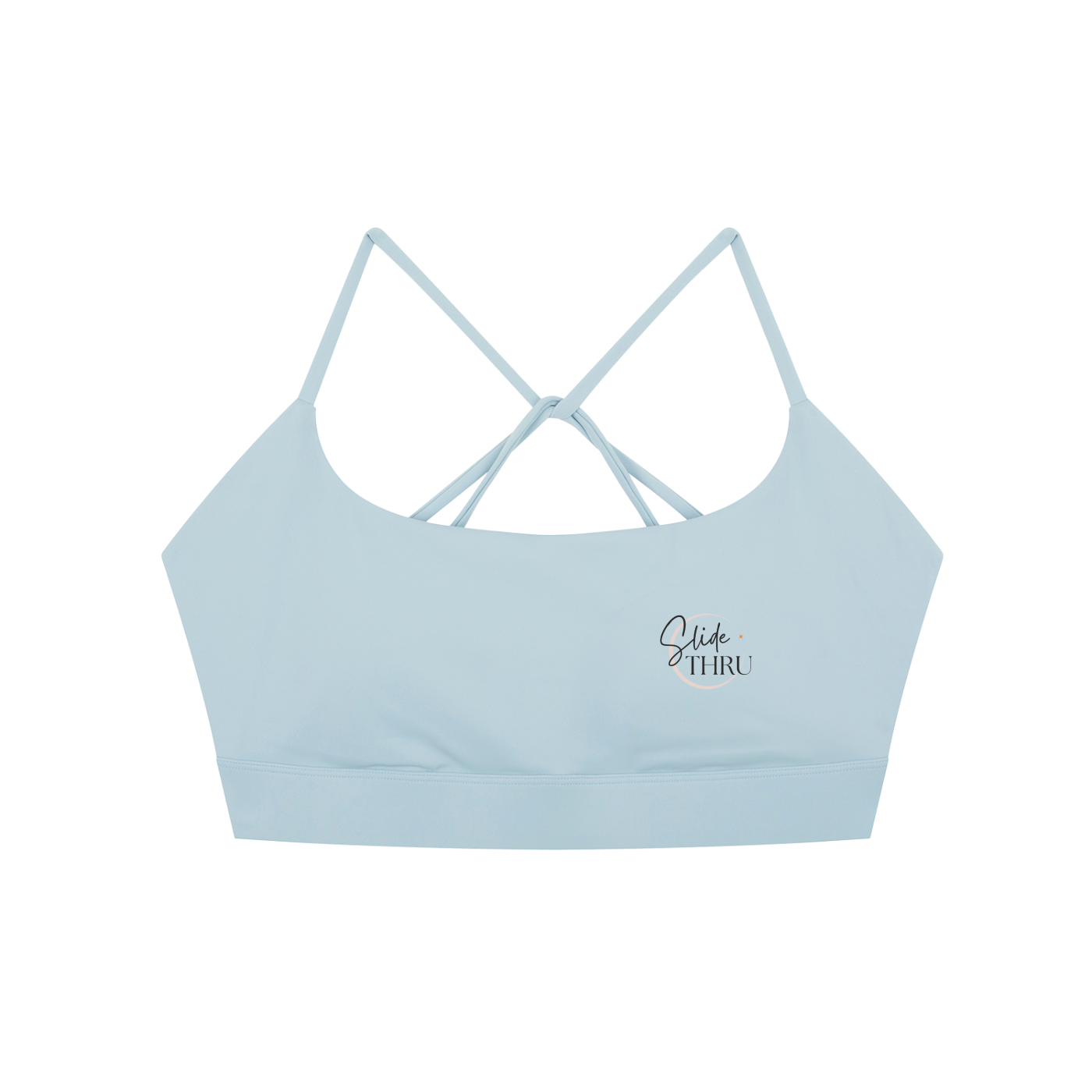 Strappy Criss Cross Yoga Sports Bra