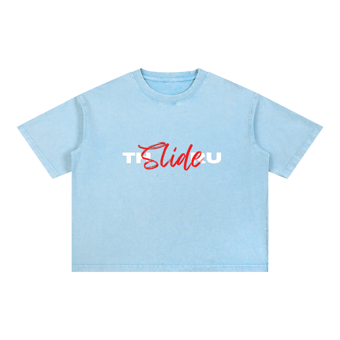 Mineral Wash Boxy Cotton T-Shirt