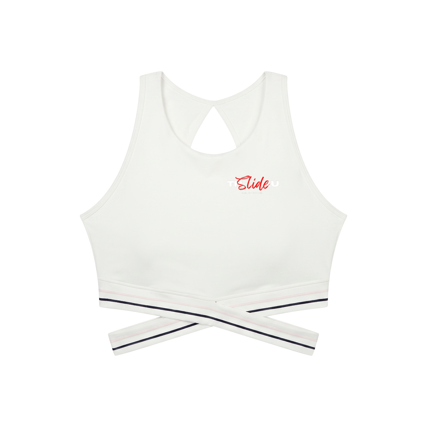 Women’s Criss-Cross Band Sports Bra