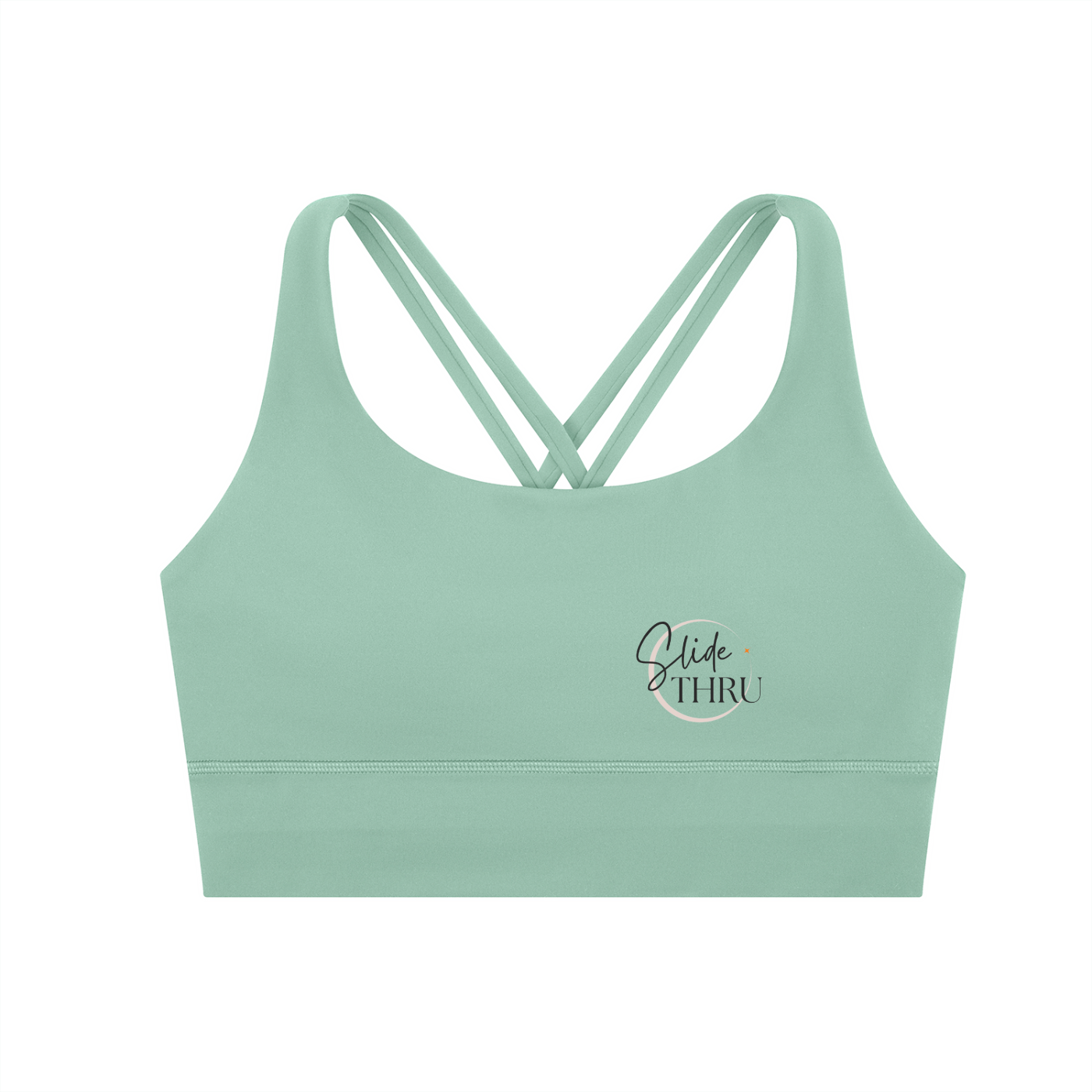 Strappy Criss-Cross Sports Bra