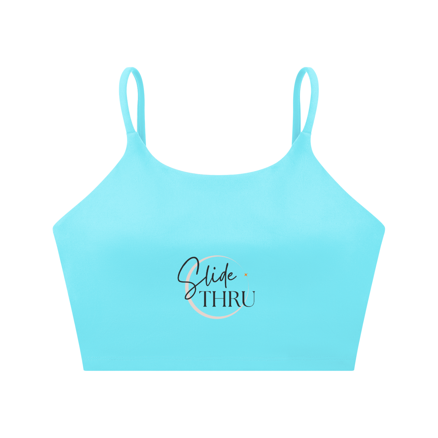 Spaghetti Strap Yoga Sports Bra