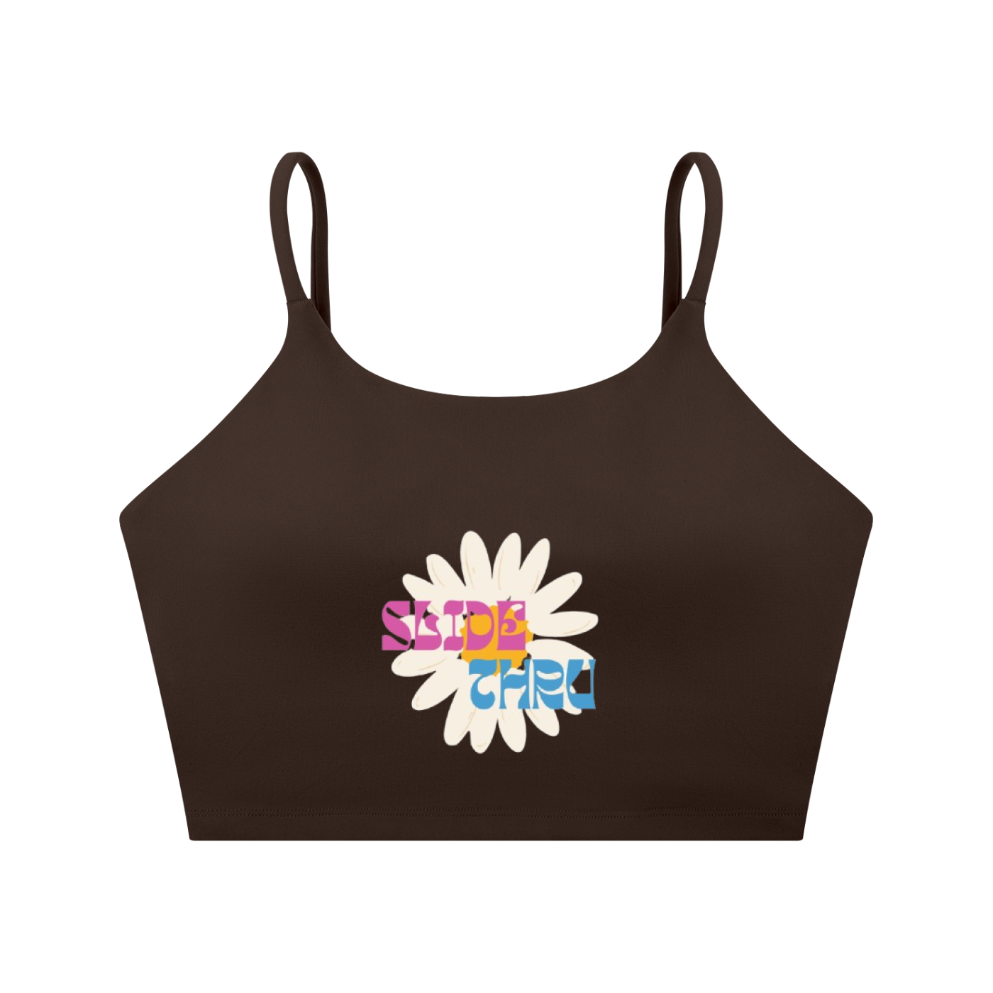 Spaghetti Strap Yoga Sports Bra