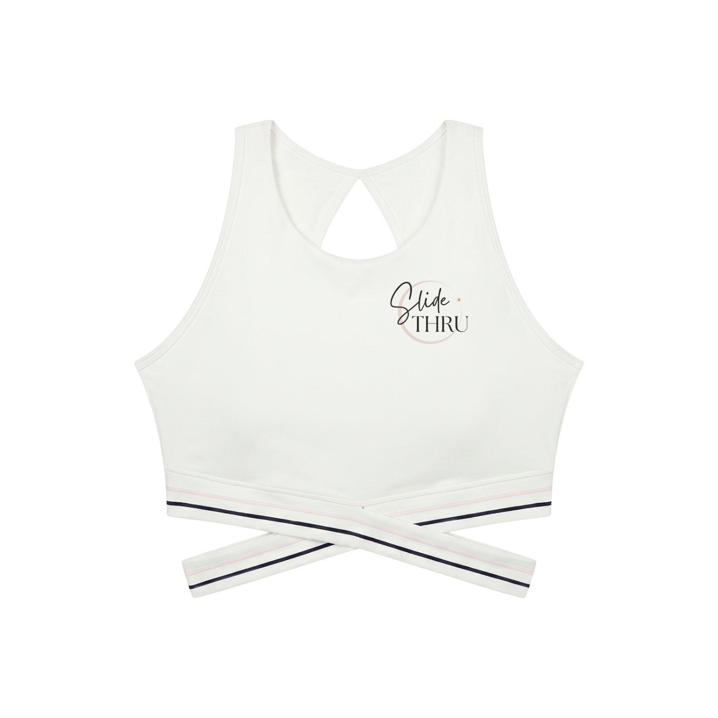 Women’s Criss-Cross Band Sports Bra