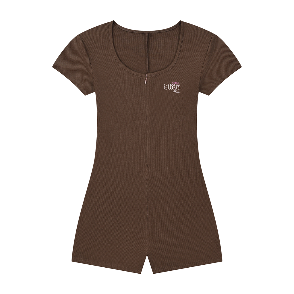 Women's Dual-Function Cape Tie-Waist Romper