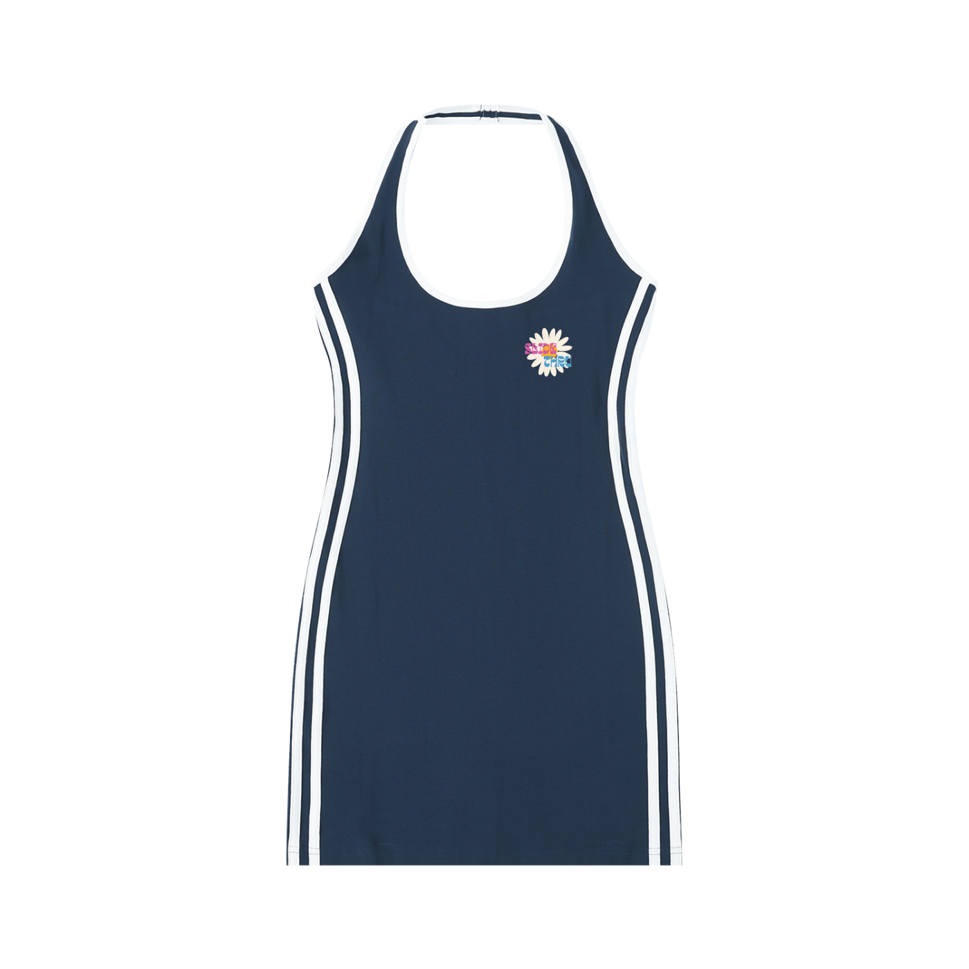 Women's Binding Tight Halter Dress