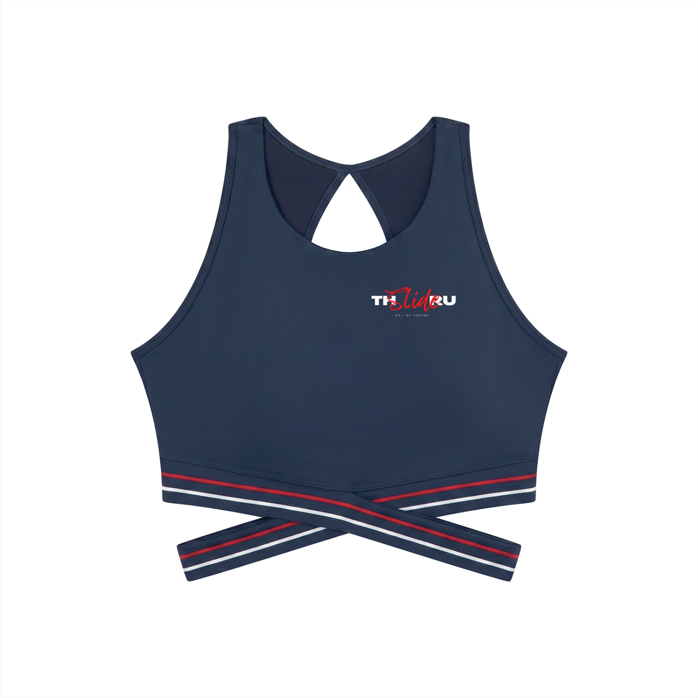 Women’s Criss-Cross Band Sports Bra