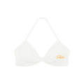 Women’s Ruched Halter-Neck Sports Bra