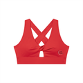 Women's Twist Front V-Neck Sports Bra