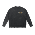 Vintage Washed Hand-Frayed Sweater