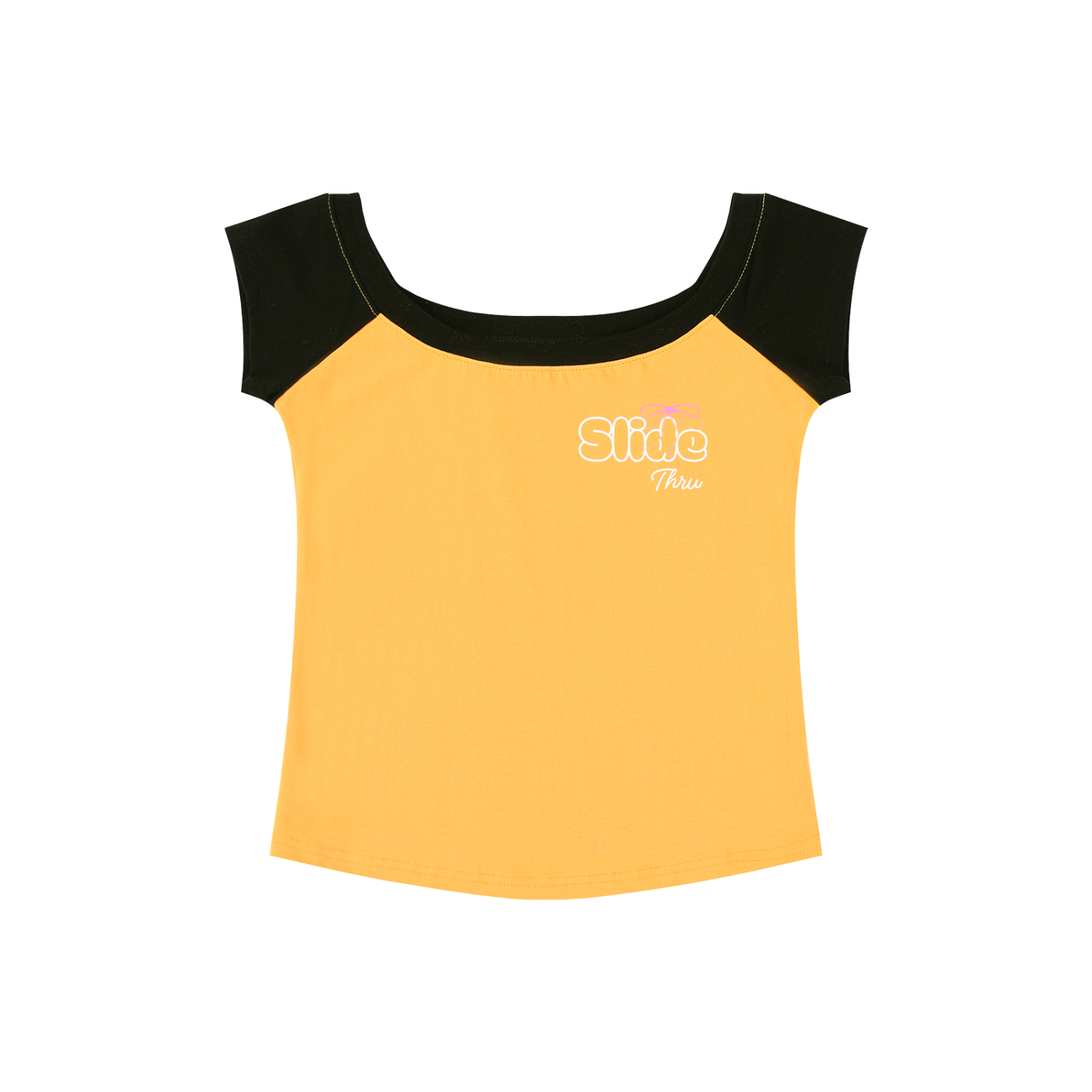 Women's Color Block Raglan Baby T-Shirt