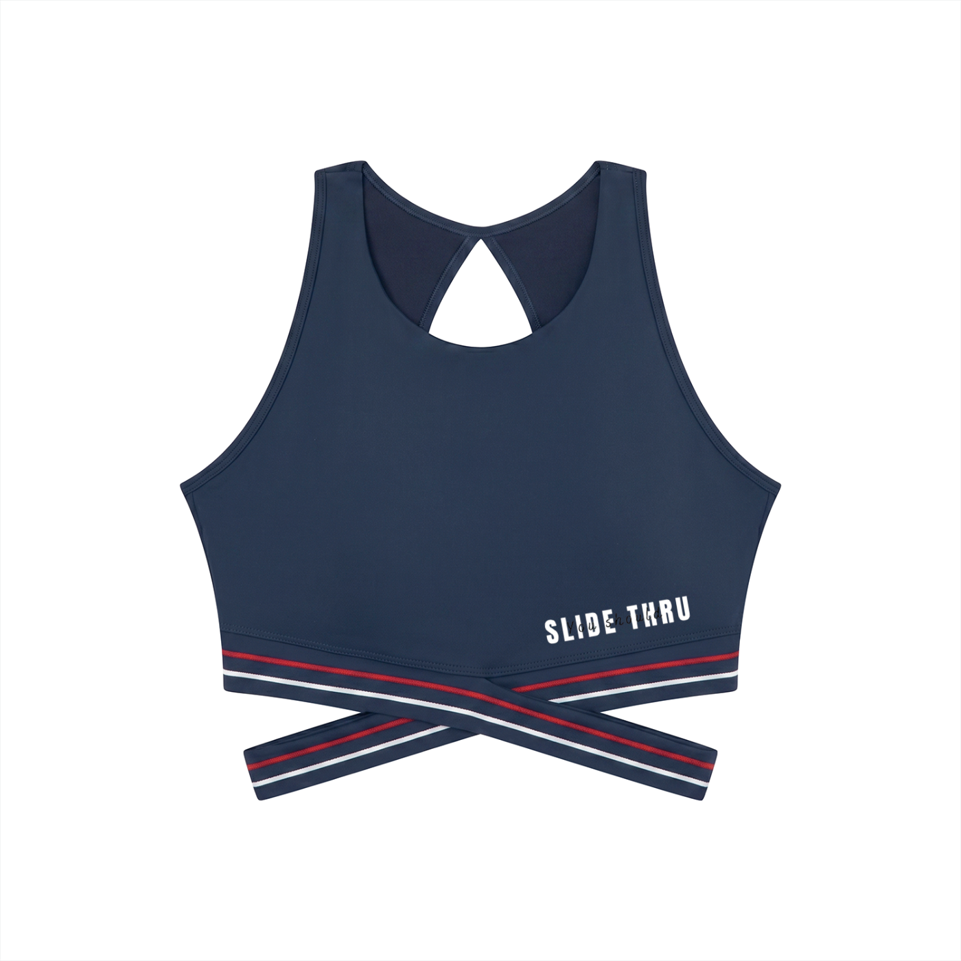 Women’s Criss-Cross Band Sports Bra