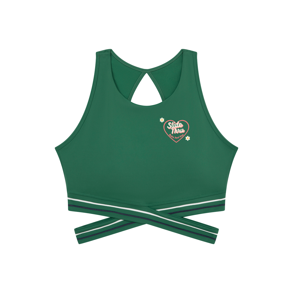 Women’s Criss-Cross Band Sports Bra
