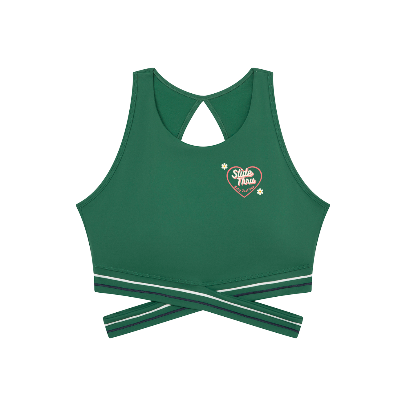 Women’s Criss-Cross Band Sports Bra