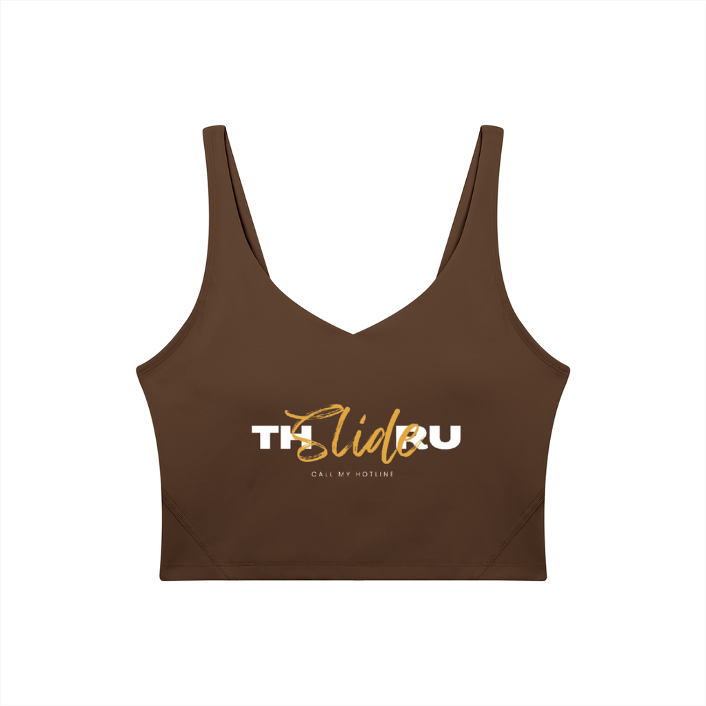 Women's V-Neck Yoga Sports Bra