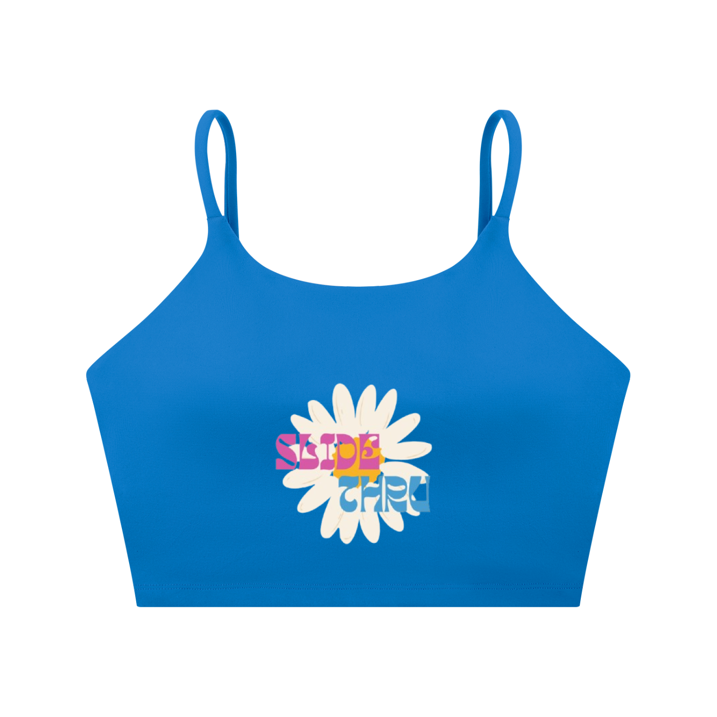 Spaghetti Strap Yoga Sports Bra