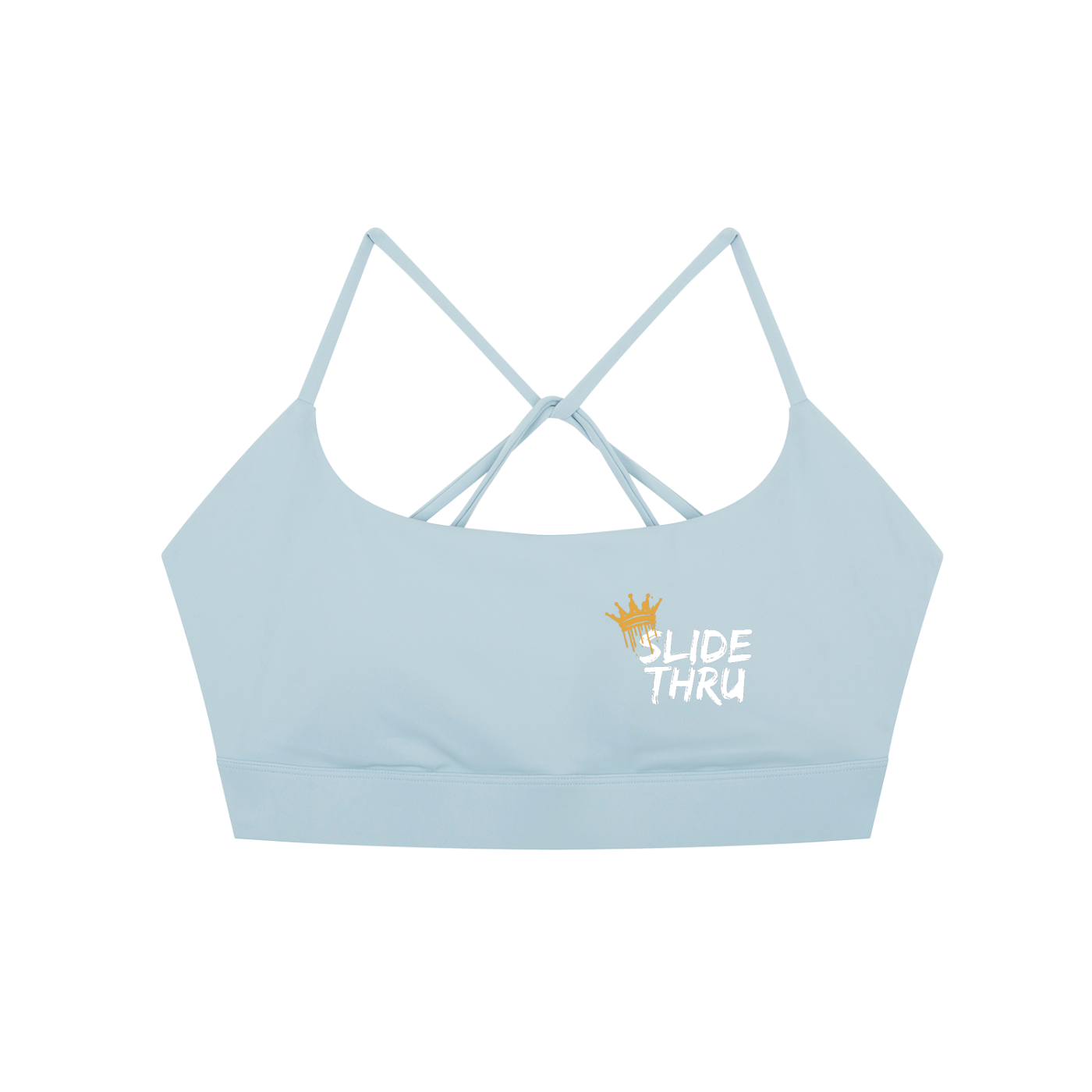 Strappy Criss Cross Yoga Sports Bra