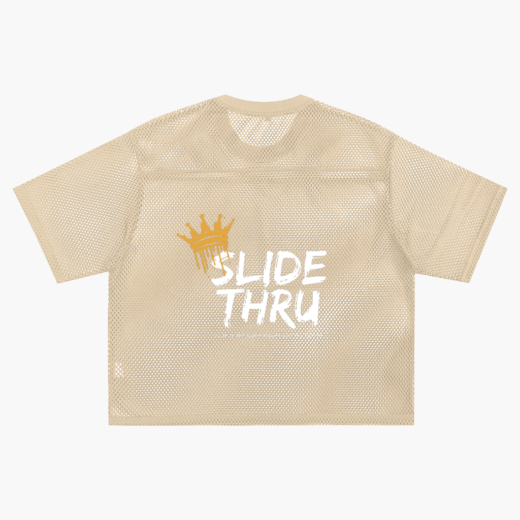 See-through Boxy Net T-Shirt